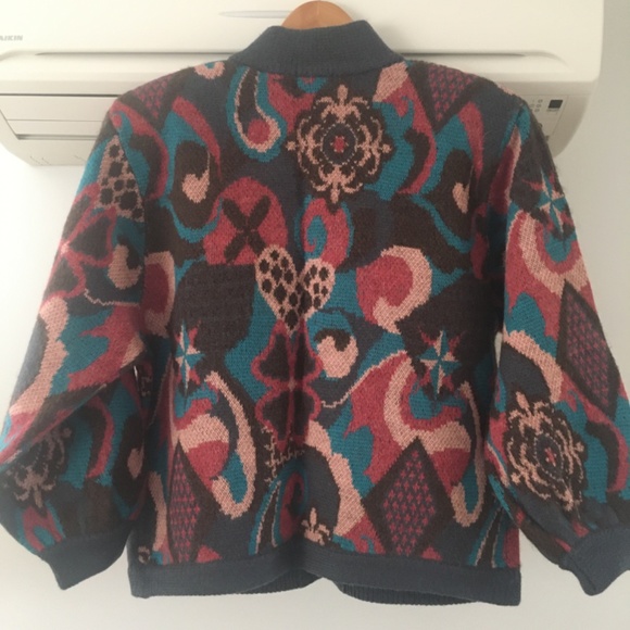 Vintage Mixage 1980 lambswool and angora sweater cabincore - Picture 2 of 12